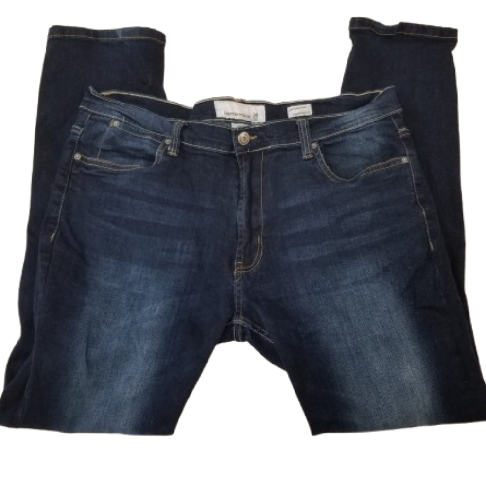 Paper Denim & Cloth Stretch Fabric Men's Dark Blue  Size 38 Jeans